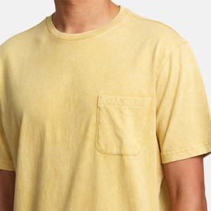 Camiseta lavada clásica para hombre: ligera y transpirable, ideal para el verano y las actividades diarias, elegante y cómoda - Product Image 5
