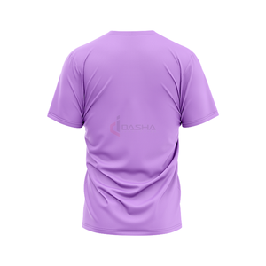 Camiseta de gimnasio de Algodón 100% con logotipo personalizado para hombre, ropa deportiva de punto transpirable, ajustada, lisa, para entrenamiento físico - Product Image 2
