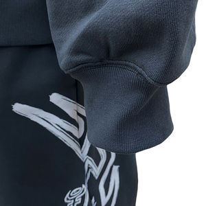 Custom Print Logo Hoodie And Sweatpants Set Cotton <b>Joggers</b> Sets <b>Oversized</b> Casual Sports Tracksuit For Men - Product Image 5