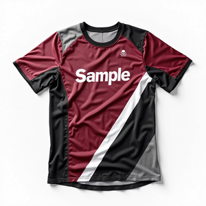 Jerseys suaves transpirables sublimados personalizados para hombres con 100% de comodidad para fútbol baloncesto Softball pesca cuello redondo ajuste - Product Image 4