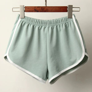 Pantalones cortos atléticos 2 en 1 de verano para mujer, cintura elástica, transpirables, a prueba de viento, patrón caliente, motorista, gimnasio, correr con bolsillos para - Product Image 4