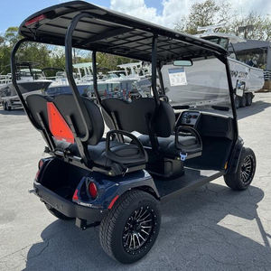 E-Z-GOs Liberty LSV ELiTE 2024 d'occasion, véhicule électrique homologué pour la route, 4 places, avec éclairage LED et écran numérique au lithium. - Product Image 3