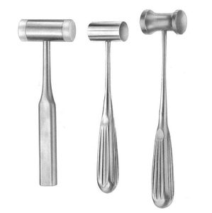 Maillets à os professionnels de qualité supérieure, marque privée, maillets à os en acier inoxydable personnalisés, instruments vétérinaires personnalisés OEM - Product Image 4