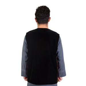 <b>Embroidered</b> Waist Coat for Men Afghan Traditional <b>Waistcoat</b> With Multi Color Embroidery Kuchi <b>Waistcoat</b> for Men - Product Image 2