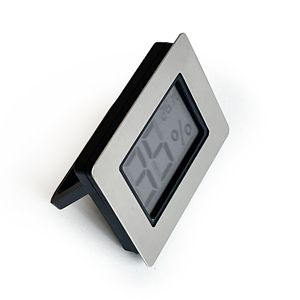 Metal Frame <b>Digital</b> Hygrometer <b>Thermometer</b> Humidity Meter Special for Humidor Cigar Box - Product Image 6