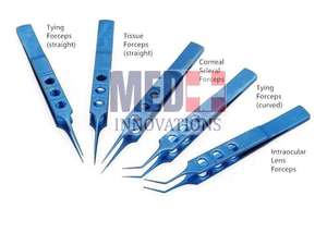 Kit de chirurgie ophtalmique en alliage de titane de qualité supérieure, 21 pièces, ensemble d'instruments chirurgicaux pour la cataracte, pour lentilles intraoculaires, par Med - Product Image 6