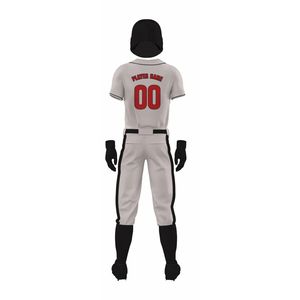 2026 Full Sublimated Printed Breathable Baseball Uniforms Custom Adults <b>Men's</b> Embroidery Stitched Quick Dry Moisture Wicking - Product Image 3