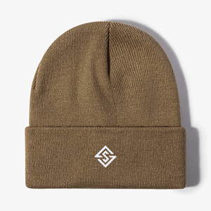 OEM แฟชั่นสไตล์ที่กําหนดเองหมวกหมวกหลายสีหมวกอะคริลิคนุ่มถนนสวมใส่กีฬาลําลองบล็อกสีหมวกหมวกบีนนี่ - Product Image 6