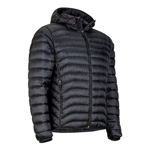 Veste matelassée imperméable de haute qualité, écologique, à manches longues, pour l'hiver, couleur personnalisée, fermeture éclair sur le devant, vestes pour hommes - Product Image 6
