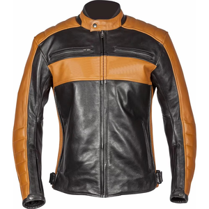 Chaqueta de Motociclista para Hombre a Precio Razonable, de Cuero Genuino de Alta Calidad, Resistente al Viento, Impermeable, de Moda Invernal, Antiarrugas, en Tendencia - Product Image 1