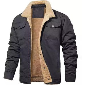 Nuevo 2025 Último estilo Vintage Outdoor Trucker Jacket Boxy Fit Cropped Vintage Jacket para hombres - Product Image 1