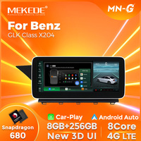 Navifly Snapdragon 680 más nuevo sistema Android reproductor de navegación para coche para Benz GLK clase X204 soporte 360 Cámara DVR