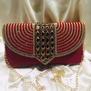 Handmade Designer Evening Ladies Clutch Bag - Product Image 1