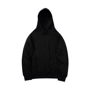 Pull lourd à capuche hommes 500 GSM pur coton polaire surdimensionné streetwear fit OEM & ODM blanc personnalisé usine approvisionnement direct - Product Image 3