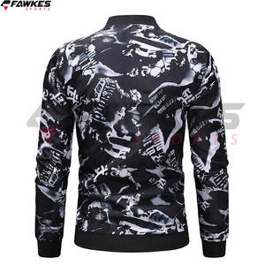 Chaqueta con letras de béisbol escolar barata personalizada, chaqueta universitaria para hombre, chaqueta de béisbol de cuero con logotipo bordado personalizado al por mayor - Product Image 3