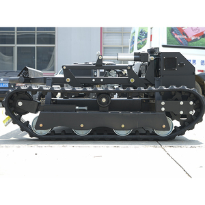 Tondeuse à gazon industrielle à chenilles télécommandée haute performance 5,5 CV, lames en acier renforcé, technologie d'entraînement écoénergétique, pratique pour l'entretien de l'herbe - Product Image 5