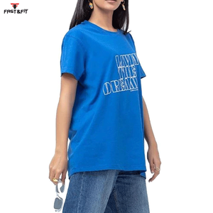 Camisetas de Verano para Mujer, Diseño Sencillo y Moderno, Impresión Personalizada, Ecológicas, de Poliéster, con Plumas, Hechas Profesionalmente - Product Image 4