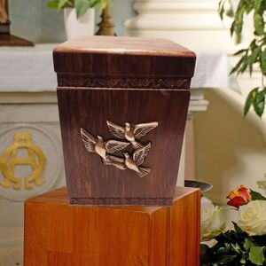 กล่องไม้ไผ่เก็บขี้เถ้าสำหรับสัตว์เลี้ยงทำด้วยมือทำจากไม้ไผ่ทันสมัยเป็นมิตรกับสิ่งแวดล้อม - Product Image 6