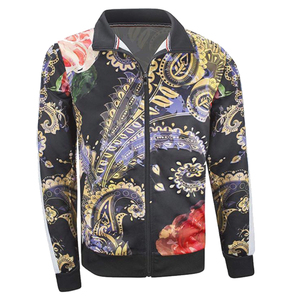 Trendy Men's Eco-Friendly Polyester Streetwear Tracksuit with <b>Full</b> <b>Zip</b> <b>Hoodie</b> and Sweatpants Sublimated Sportswear Set - Product Image 3