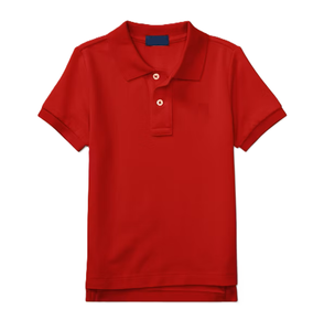 Nueva moda poliéster algodón Polo personalización niños camiseta personalizada bordado Polo camisas de secado rápido Polo para niños - Product Image 1