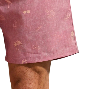 <b>Mens</b> Printed Breathable Swim <b>Shorts</b> Quick Dry Elastic Waist Casual Summer Swimming <b>Shorts</b> Drawstring Pocket Lining XL/3XL - Product Image 6