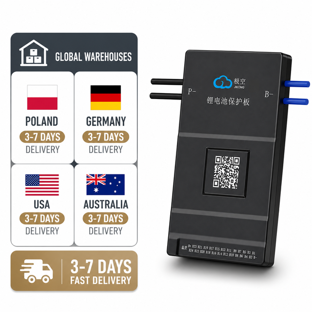 JK-BD6A24S15P 150A 4S 8S 16S 20S Active Balance Power PCBA BMS Lifepo4 Battery RS485 CAN BT Connectivity Energy Storage