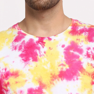 New Design Men Printed T shirts <b>Tie</b> Dyed T- Shirt OEM Style 100% Cotton <b>Tie</b> Dyed Men's T-shirts - Product Image 5