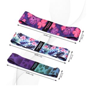 Bandas elásticas de resistencia para hacer ejercicio en casa, conjunto de 3 niveles con Logo personalizado, para fitness, musculación y entrenamiento en casa, venta al por mayor - Product Image 6