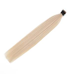 Extensions de cheveux I-Tip Micro Bead, cheveux humains russes Remy, mélange blond champagne platine - Product Image 3