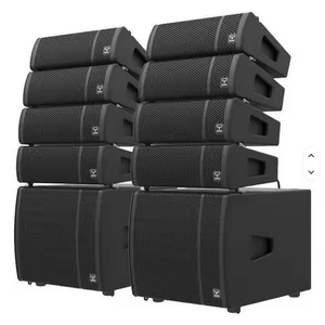 Module de sonorisation actif R-C-F HDL 6-A 1400W à double haut-parleur de 6 pouces, 2 voies, construction en acier, garantie de 3 ans, fabriqué à Pékin - Product Image 2