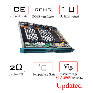 Amplificador de Potencia Digital de 15000 Vatios con Tecnología de Última Generación y PFC, Amplificador Estable a 2 ohmios, Venta al Por Mayor de Fábrica - Product Image 5