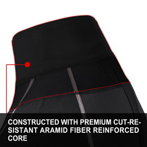 Custom LOGO OEM ODM Super Light Breathable 100% <b>Polyester</b> Neck Ice Hockey Arm Cut Proof Top <b>Shirt</b> for Ice Hockey Neck Guard - Product Image 3