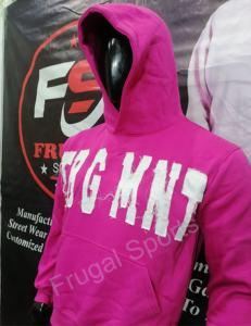 Sudadera con Capucha de Felpa con Estampado 3D Minimalista y Bordado en Relieve, 100% Algodón, Estilo Urbano, para Invierno - Product Image 3