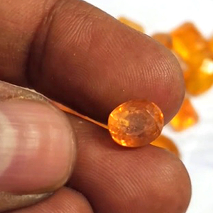 Lote de 30 Piezas de Zafiro Amarillo de Bangkok, Corte Ovalado de 10mm-13mm, 163 Quilates, Venta IROC, Gemas Sueltas Rellenas de Vidrio Pukhraj, US$82, Totalmente Natural - Product Image 4