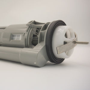 Válvula de descarga de control manual ecológica de ahorro de agua de plástico ABS duradero para baño inodoro salida inferior de Color Personalizado 1 pieza - Product Image 1