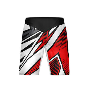 Short de boxe MMA pour hommes, vêtements de sport confortables en coton, tissu doux à séchage rapide, grande taille, vêtements d'arts martiaux de service OEM - Product Image 2