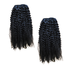 Extensiones de cabello 100 humano, cabello rizado brasileño NATURAL, REMY - Product Image 5