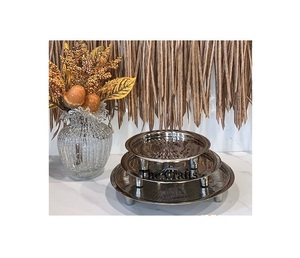 Bandeja Redonda para Desayuno con Patas, Utensilios de Cocina de Primera Calidad, Bandeja para Servir Comida, Chocolate, Aperitivos, Postres, Juego de Tres - Product Image 1