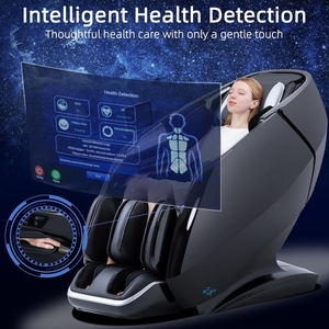 Fauteuil de massage corps entier zéro gravité avec rail de massage à rouleaux et chargeur sans fil, chaleur apaisante, pratique - Product Image 5