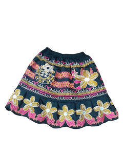 Ropa DE LA ISLA DEL Pacífico personalizada Mumu nuevo vestido para niñas polinesio Hawaiano Samoa Club Vestido de manga elástica para niños falda completa - Product Image 5