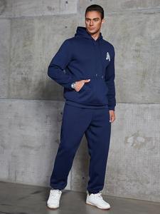 Survêtements de sport décontractés pour hommes Survêtements de jogging en molleton de coton sur mesure Survêtements d'hiver de meilleure qualité pour hommes - Product Image 4