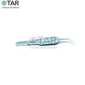 Fórceps de capsulorrexis, puntas de ejes rectos, longitud de ángulo de 13mm, instrumentos médicos de cirugía oftálmica precisa dentada afilada - Product Image 4