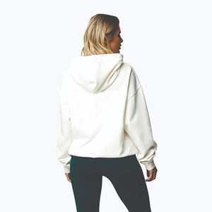 Tendance Design Sweat à capuche pour femme Slim Fit Plus Size 100% coton Logo personnalisé Pull Zip brodé Sweat-shirt d'hiver - Product Image 4