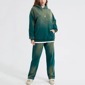 Survêtements pour hommes de haute qualité, délavés à l'acide, usés, personnalisés, lourds - Product Image 5