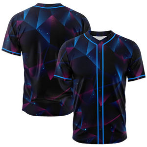 Camiseta de béisbol con sublimación personalizada 2025, camisetas de béisbol al por mayor, ropa de béisbol y softbol, servicio OEM personalizado, nuevo diseño - Product Image 3