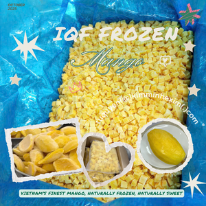 Mangues surgelées IQF du Vietnam en cubes et demi-mangues, approvisionnement en vrac pour l'hôtellerie-restauration et la fabrication - Product Image 3
