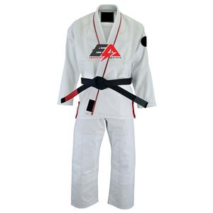 Peso pesado Jiu jistu GI 750 GSM Judo Uniforme de alta calidad Blanco judo GI kimono artes marciales con cinturón Venta De fábrica Bjj gi - Product Image 1