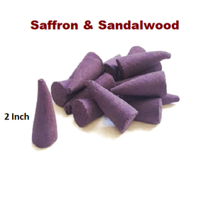Natural Saffron & Sandalwood <b>Incense</b> <b>Cones</b> Wholesale Supply From Best Brand <b>Incense</b> <b>Cones</b> <b>Backflow</b> <b>Incense</b> <b>Cones</b> (Purple) - Product Image 1