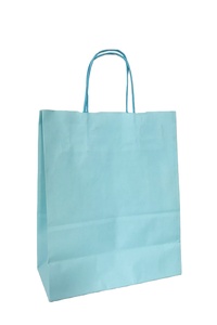 100 pcs nhiều màu giấy Túi Quà Tặng 25x12x31 cm sinh thái thân thiện với vật liệu cho nghề đóng gói vận chuyển túi - Product Image 6