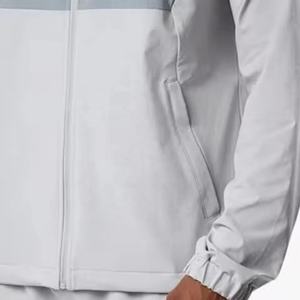 Chaqueta Deportiva Cortavientos con Logotipo Personalizado OEM, MOQ Bajo, Proveedor de Ropa Deportiva Ligera, Conjunto de 2 Piezas, Chaqueta Cortavientos - Product Image 3